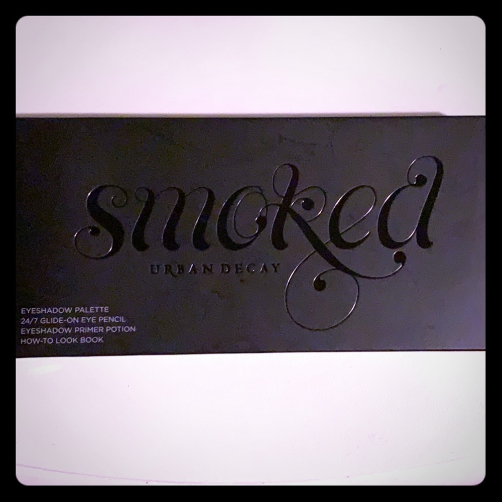 Urban Decay Smoked Palette Never Used